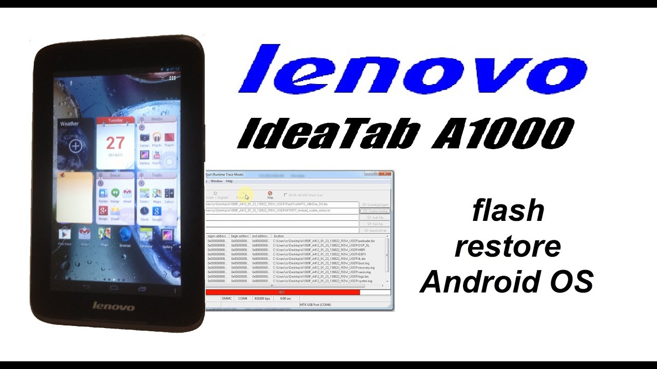Lenovo Tablet Firmware Download