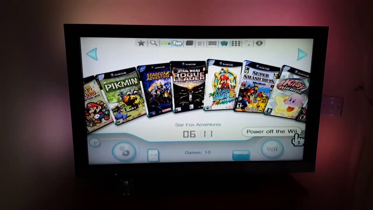 Wii homebrew gamecube games